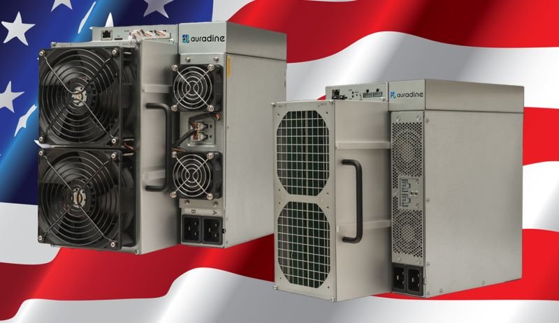 Auradine Teraflux AH3880 600 TH/s BITCOIN miner