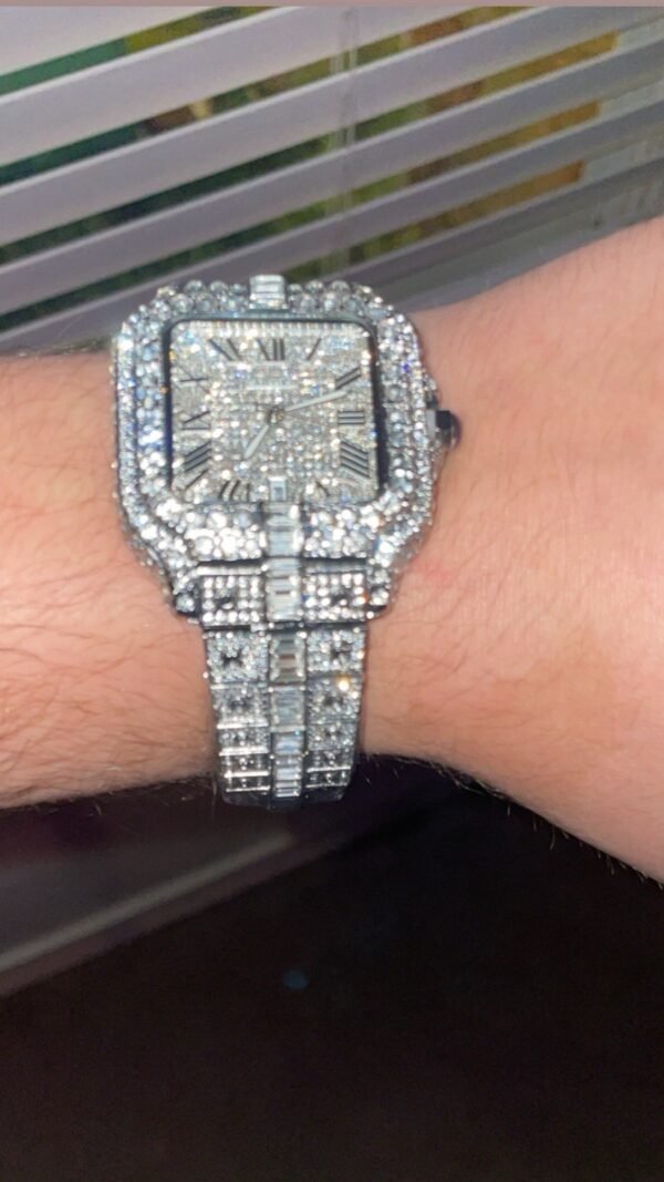 Iced Out Hip Hop Watch - Image 2