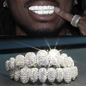 14k Baguette Joker Gold Teeth