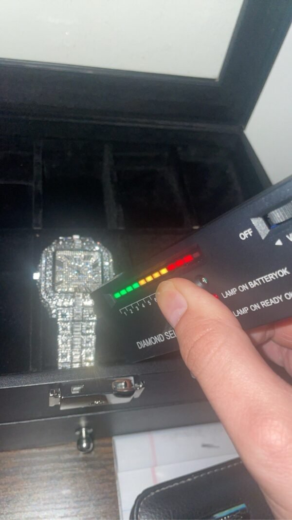 Iced Out Hip Hop Watch - Image 4