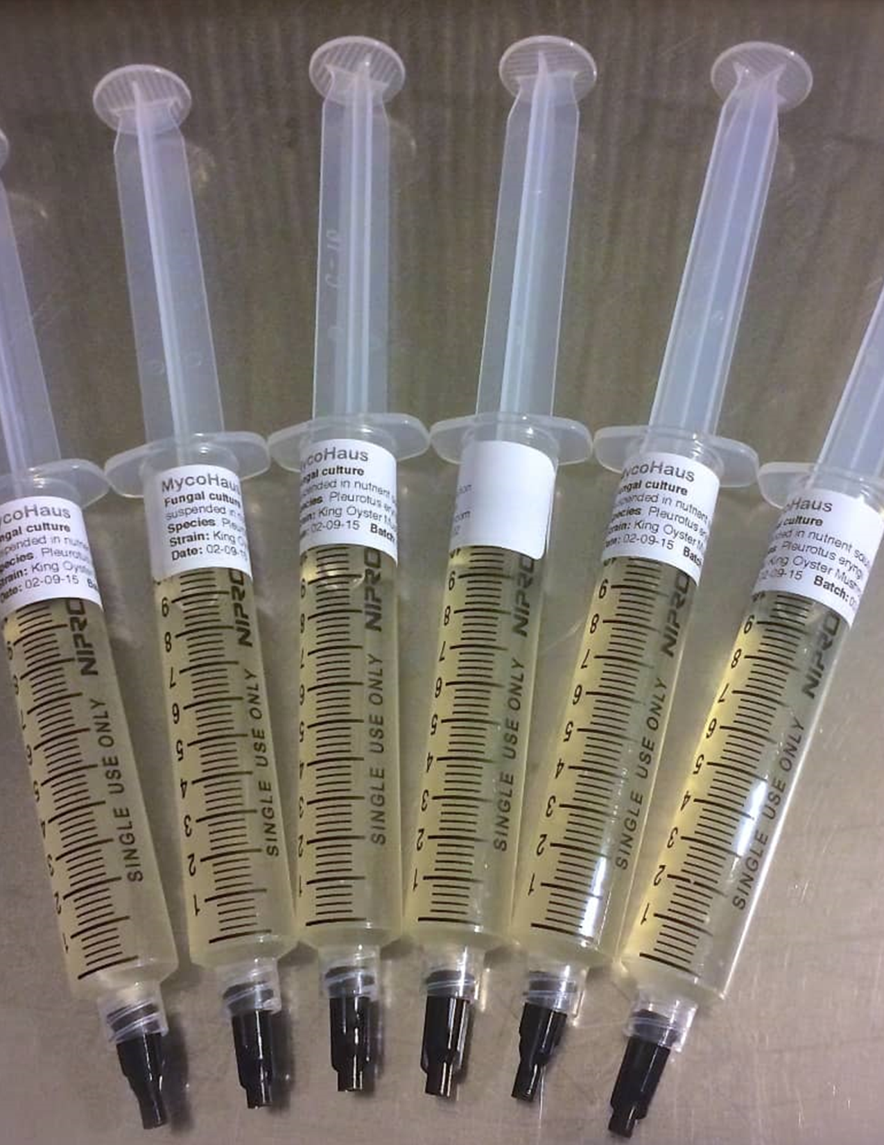 liquid culture syringes. best quality $12.99 per syringe